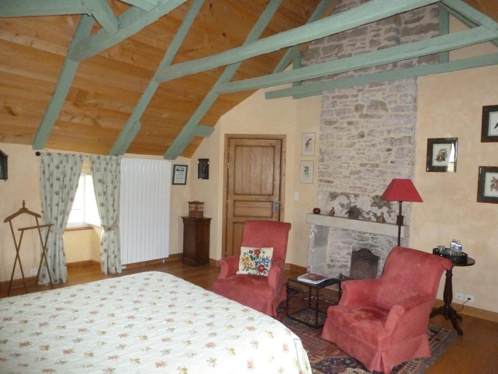 Chambres D'Hotes Du Hameau Les Brunes Bozouls Zimmer foto